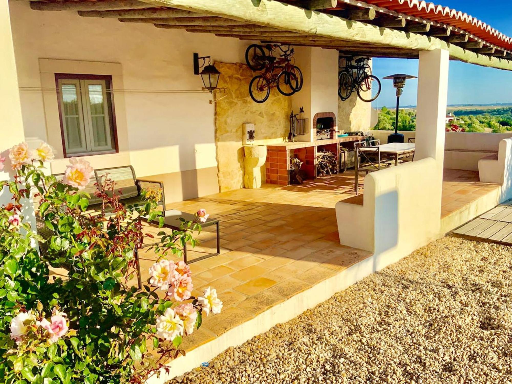 Charming Villa In Casais De Sao Bras Экстерьер фото